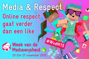 Week van de Mediawijsheid:  media & respect!